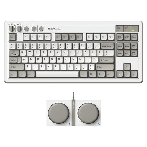 8Bitdo Retro Wireless Mechanical Keyboard Windows and Android M Edition - GameShop Asia