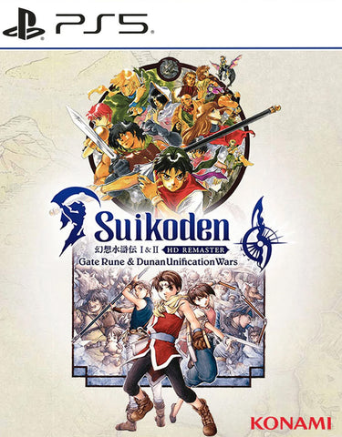 Suikoden I & II HD Remaster Gate Rune And Dunan Unification Wars (PS5/Asia) - GameShop Asia