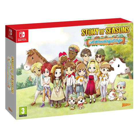 Story of Seasons A Wonderful Life Limited Edition (Nintendo Switch) - GameShop Asia