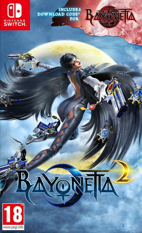 Bayonetta 2 with Bayonetta 1 Download Code (Nintendo Switch) - GameShop Asia