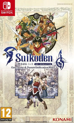 Suikoden I & II HD Remaster Gate Rune And Dunan Unification Wars (Nintendo Switch) - GameShop Asia