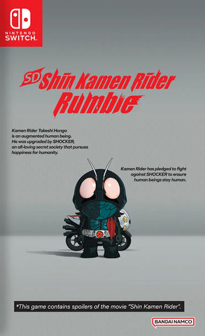 SD Shin Kamen Rider Rumble (Nintendo Switch/Asia) - GameShop Asia